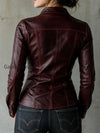 burgundy-eco-leather-western-fit-shirt-jacket