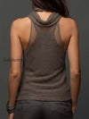 earth-tone-double-layer-mesh-knit-halter-top