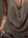 earth-tone-double-layer-mesh-knit-halter-top