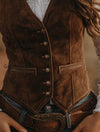 vintage-brown-faux-suede-vest