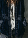 boho-navy-blue-embroidered-velvet-hooded-jacket