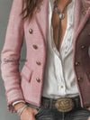 romantic-dusty-rose-tweed-double-breasted-blazer