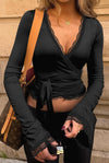 y2k-sexy-lace-trim-tie-waist-slim-long-sleeve-crop-top