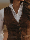 vintage-brown-faux-suede-vest