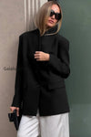 elegant-stand-collar-slim-blazer