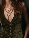 vintage-olive-green-velvet-vest