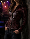 burgundy-eco-leather-western-fit-shirt-jacket